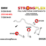 Silentblock interior brazo control delantero BMW Serie 5 E39 Strongflex SPORT
