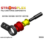 Silentblock trasero trapecio delantero 4x4 BMW Serie 5 E34 Strongflex