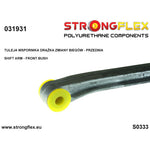 Silentblock soporte palanca cambio delantero redondo BMW F30 F31 F34 Strongflex SPORT