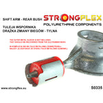 Silentblock soporte palanca cambio trasero BMW F30 F31 F34 Strongflex