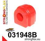 Casquillo barra estabilizadora delantera BMW F30 F31 F34 Strongflex 20 mm