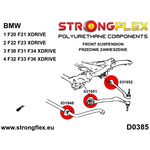 Casquillo barra estabilizadora delantera BMW F30 F31 F34 Strongflex 20 mm