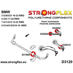 Casquillo barra estabilizadora delantera BMW F30 F31 F34 Strongflex 20 mm