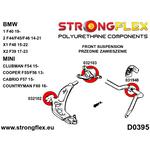 Casquillo barra estabilizadora delantera BMW F30 F31 F34 Strongflex 20 mm