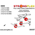 Silentblock suspensión delantera trasero BMW F30 F31 F34 Strongflex SPORT