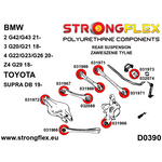 Silentblock brazo trasero inferior interior BMW F30 F31 Strongflex SPORT
