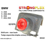 Silentblock soporte palanca cambio trasero BMW Serie 5 E34 Strongflex