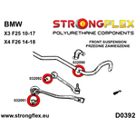 Casquillo barra estabilizadora delantera BMW G20 G21 Strongflex 26 mm