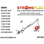 Acoplamiento flexible columna dirección BMW Serie 5 E34 Strongflex SPORT