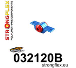 soporte trasero varillaje cambio bmw g20 g21 strongflex road