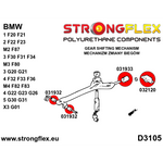 Soporte trasero varillaje cambio BMW G20 G21 Strongflex ROAD
