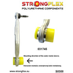 Kit completo silentblocks suspensión BMW Serie 5 E39 Strongflex