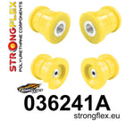 kit silentblocks subchasis trasero bmw f30 f31 f34 strongflex