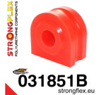 Casquillo barra estabilizadora delantera BMW Serie 5 E60 Strongflex 25,5 mm