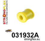 silentblock delantero ovalado de 19 mm del soporte de palanca de cambio bmw serie 5 e39 strongflex
