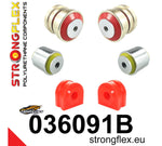 Kit silentblocks suspensión delantera BMW Serie 5 E60 Strongflex
