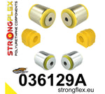 kit de silentblocks de suspensión delantera bmw serie 5 e39 strongflex