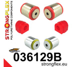 Kit silentblocks suspensión delantera BMW Serie 5 E39 Strongflex