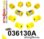 kit de silentblocks de suspensión trasera bmw serie 5 e39 strongflex