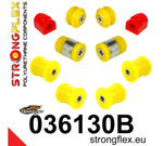 Kit silentblocks suspensión trasera BMW Serie 5 E39 Strongflex