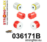 Kit silentblocks suspensión delantera BMW Serie 5 E34 Strongflex