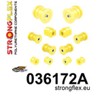 silentblock de anclaje del subchasis trasero bmw serie 5 e34 strongflex