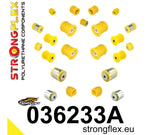 kit completo de silentblocks de suspensión bmw serie 5 e39 strongflex