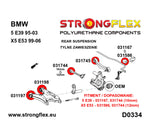 Casquillo barra estabilizadora trasera BMW E90 E91 E92 E93 Strongflex 11 mm