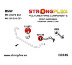 Silentblock trapecio delantero BMW E90 E91 E92 E93 Strongflex