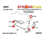 Silentblock brazos traseros exterior BMW E46 Strongflex