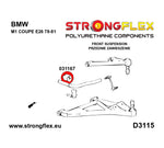 Casquillo barra estabilizadora delantera / trasera BMW E46 Strongflex