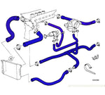 Instalación manguitos silicona BMW E36 M50 vaso expansión radiador