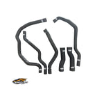 Kit manguitos silicona refrigerante BMW E46 6 cilindros gasolina negro FanaticCars