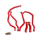 Kit manguitos silicona refrigerante BMW E46 6 cilindros gasolina rojo FanaticCars