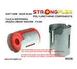 Silentblock soporte palanca cambio trasero BMW E90 E91 E92 E93 Strongflex