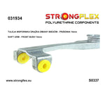 Silentblock soporte palanca de cambio delantero ovalado 14 mm BMW E46 Strongflex