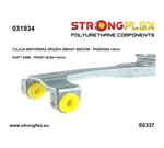 Silentblock soporte palanca cambio delantero ovalado 14 mm BMW E90 E91 E92 E93 Strongflex SPORT
