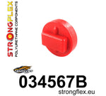 Adaptador punto de gato (pad) poliuretano 80 ShA BMW F22/F23 Strongflex BMW F22 F23 - vista frontal