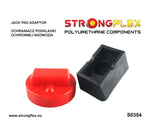 Adaptador punto de gato (pad) poliuretano 80 ShA BMW F22/F23 Strongflex BMW F22 F23 - vista lateral