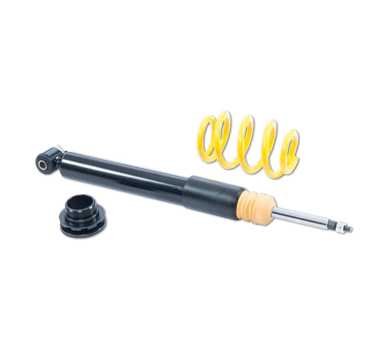 Detalle copelas aluminio ST XTA KW BMW E46 M3, muelle color personalizado