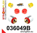 Kit de silentblocks de suspensión delantera para BMW F22 y F23 tracción trasera Strongflex BMW F22 F23 - vista frontal