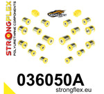 Kit de silentblocks de suspensión trasera Sport para BMW F22 y F23 tracción trasera Strongflex BMW F22 F23 - vista frontal
