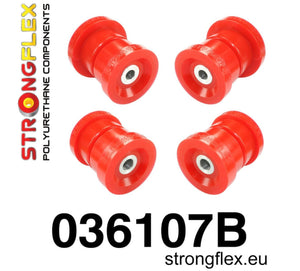 Kit de Silentblock del Batidor Trasero BMW E36 – Strongflex (Sport y Normal)