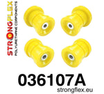 Kit de Silentblock del Batidor Trasero BMW E36 – Strongflex (Sport y Normal)