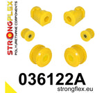 Kit silentblocks delanteros poliuretano SPORT 90Sha BMW E30 M3 Z1