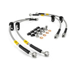 Latiguillos freno metálicos HEL BMW E36 tambor acero inoxidable