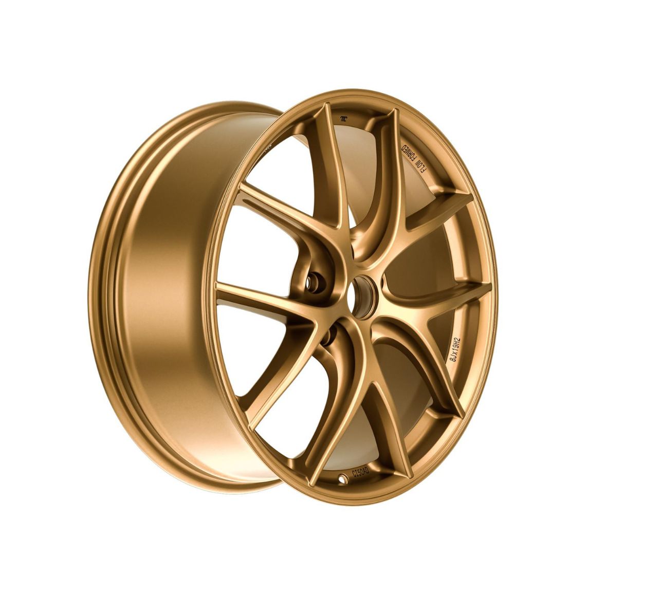 Llanta BBS CI‑R Unlimited – Gold vista diagonal
