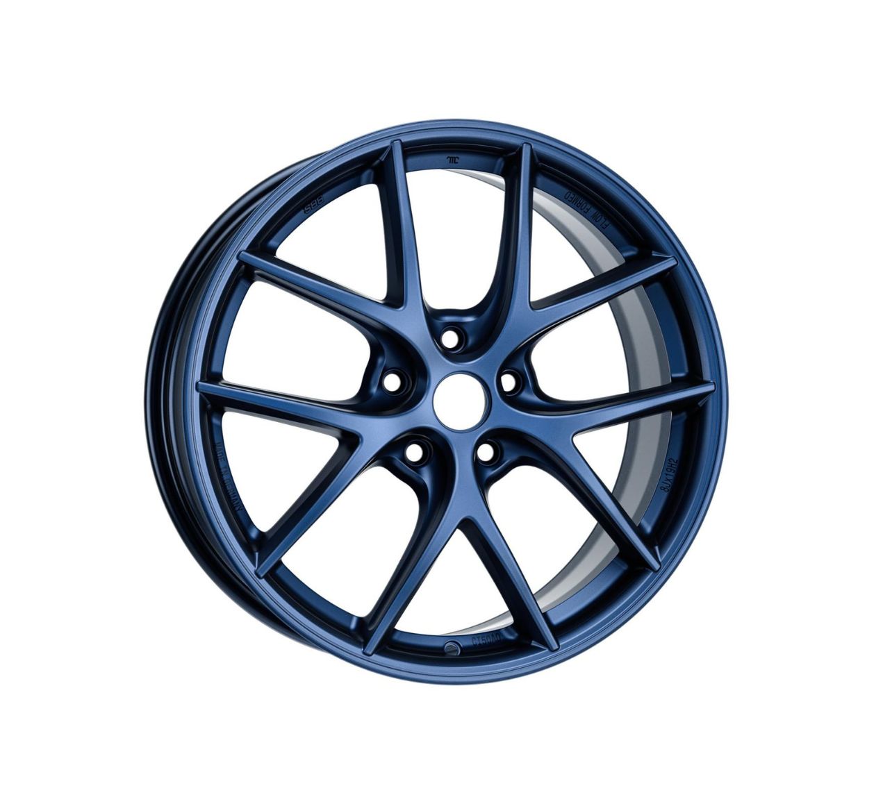 Llanta BBS CI‑R Unlimited – Indigo Blue vista frontal