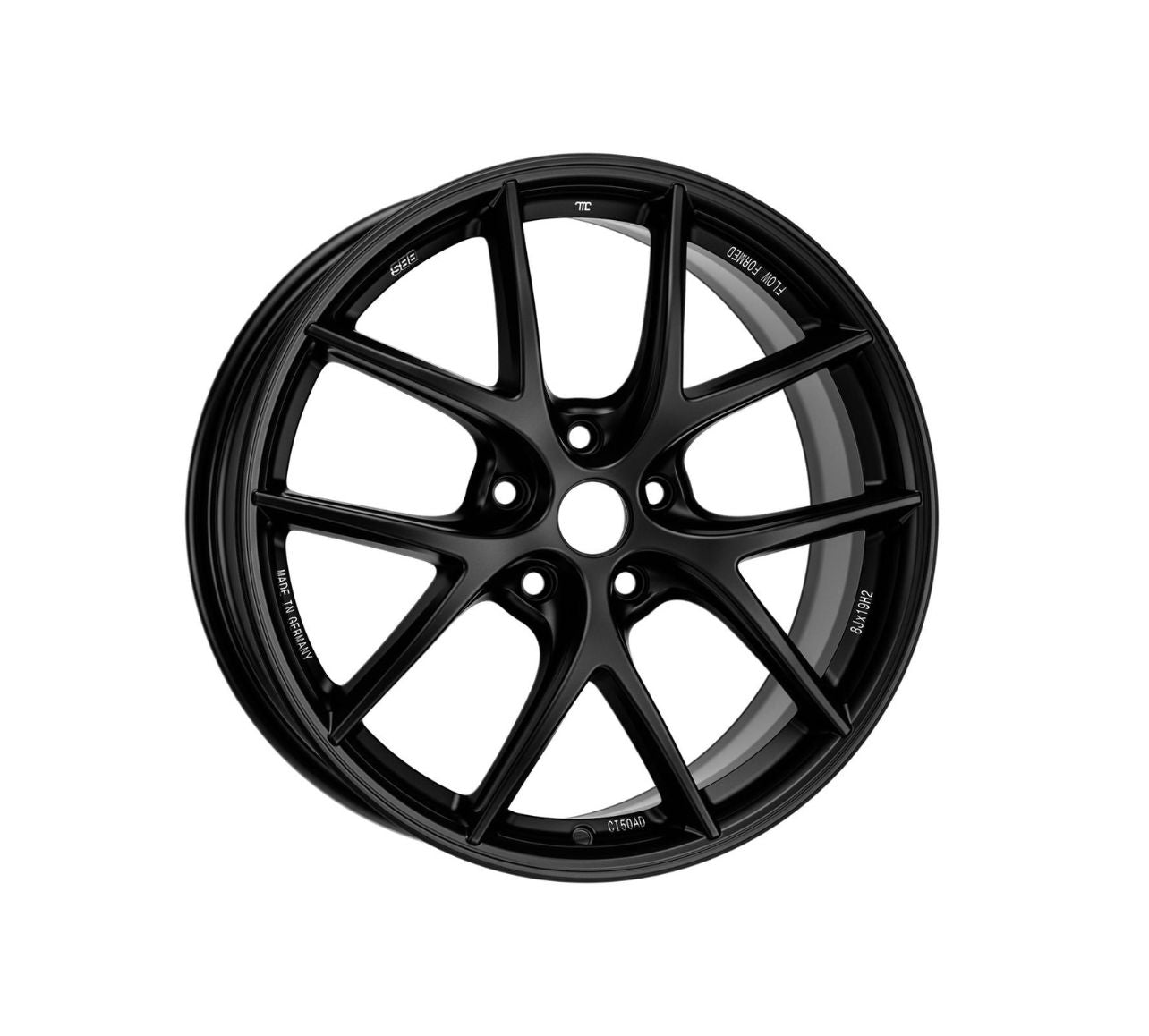 Llanta BBS CI‑R Unlimited – Satin Black vista frontal