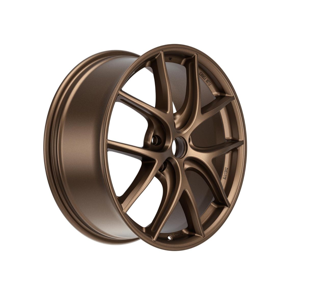 Llanta BBS CI‑R Unlimited – Satin Bronze vista diagonal